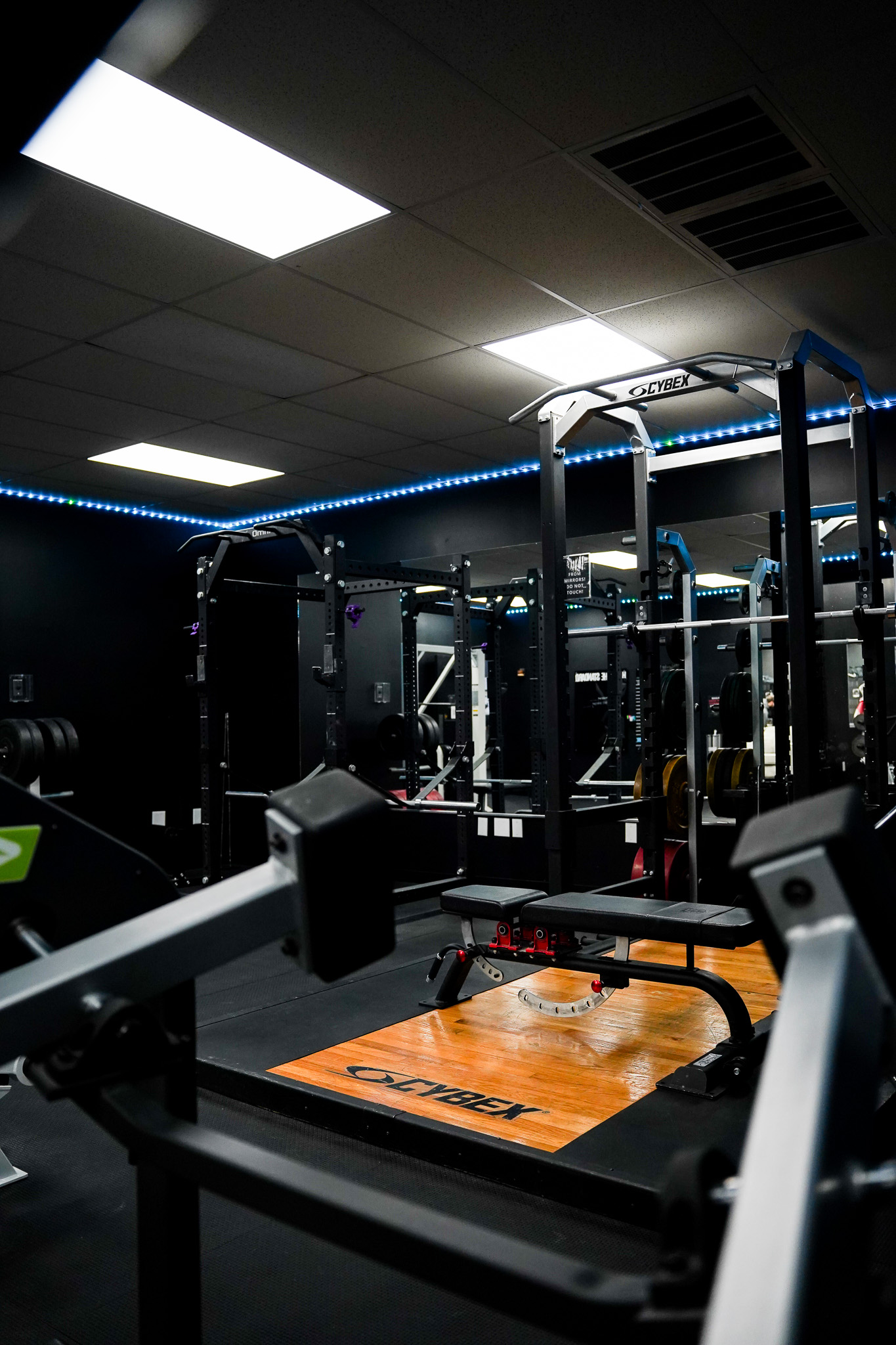 District 507 power rack room